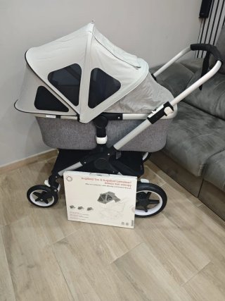 Capota extensible Bugaboo Fox/Cameleon Gris Piedra