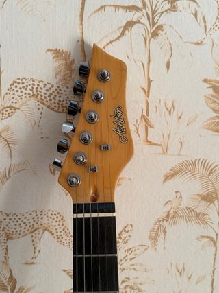 Guitarra Eléctrica Sunburst con Funda