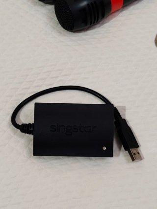 Micrófonos SingStar. PlayStation 2.