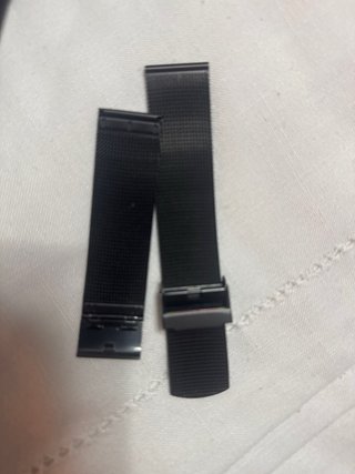Reloj Lotus Negro y Plateado