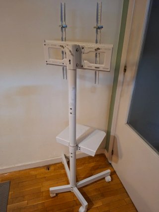 Soporte TV Suelo Blanco 27-60