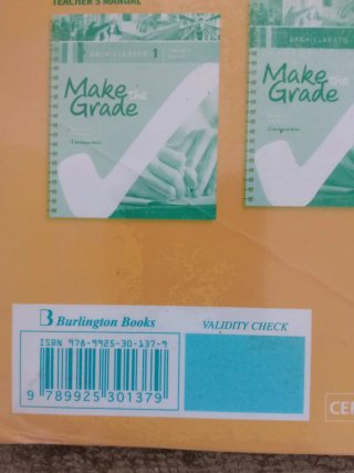 Make the Grade Workbook. Bachillerato 1