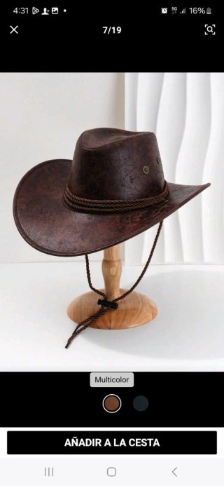 Sombrero Vaquero Marrón