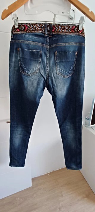 Pantalón vaquero BSK mujer T.38 Skinny