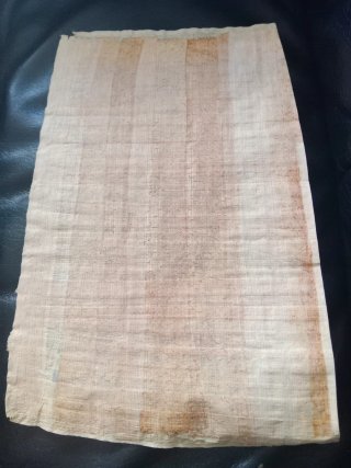 Papiro Egipcio Antiguo Pintado a Mano