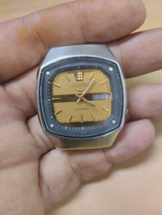 Reloj Seiko Dorado y Plateado Automático
