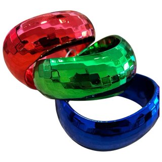 Lote 11 Brazaletes Pulseras Brillo Fibra
