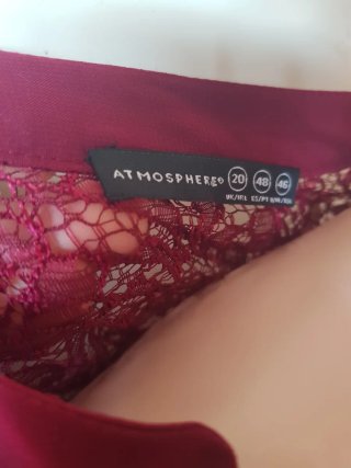Blusa Morada Encaje Transparente