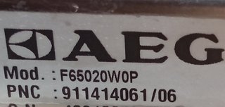 Lavavajillas AEG Favorit Proclean F65020WOP