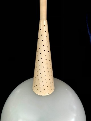 Lámpara Mathieu Matégot Holophane 1950