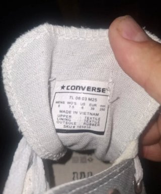 Converse All Star Grises Talla 39