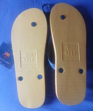 Chancletas FC Barcelona oficial Talla 46 grande
