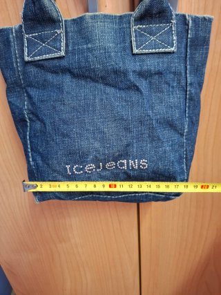 Bolso vaquero Ice Jeans azul