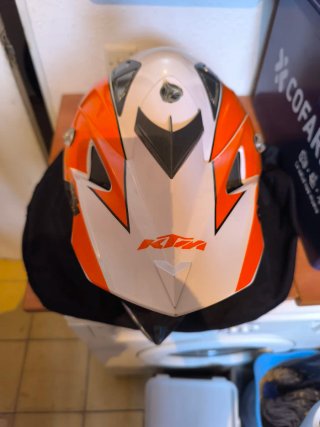 Casco Moto KTM Replica, talla S