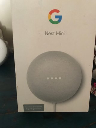 Google Nest Mini 2da Gen Caja Sellada
