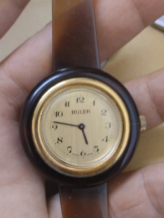 Reloj BULER Marrón y Dorado