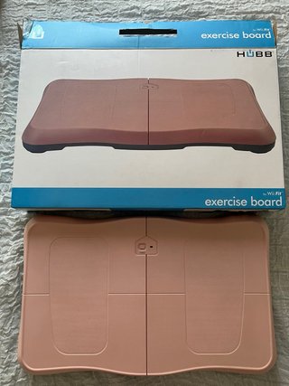 Báscula Wii color rosa en caja original