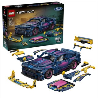 Set LEGO Technic 42236 Officina di Tuning: Auto Ford Mustang GT
