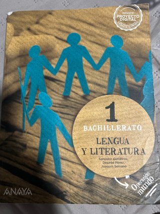 Lengua y Literatura, 1 Bachillerato colegio GSD