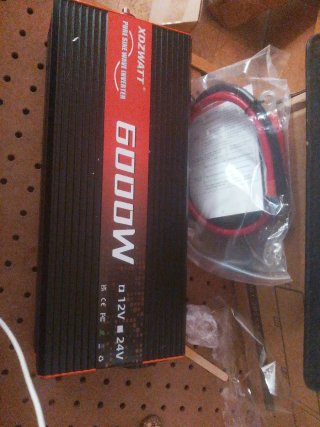 Inversor XDWATT 6000W Onda Pura 12V/24V
