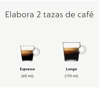 Cafetera Nespresso DeLonghi Inissia Negra