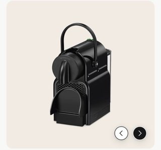 Cafetera Nespresso DeLonghi Inissia Negra