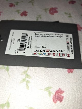 Jersey Jackson & Jons Rayas Blanco y Negro
