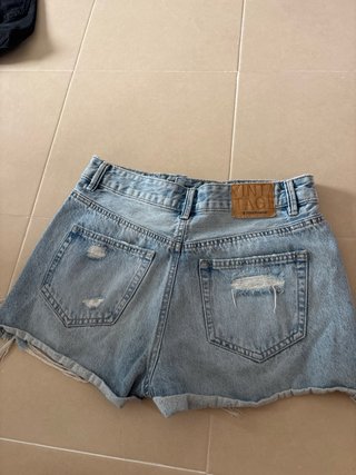 Shorts vaqueros rotos mujer