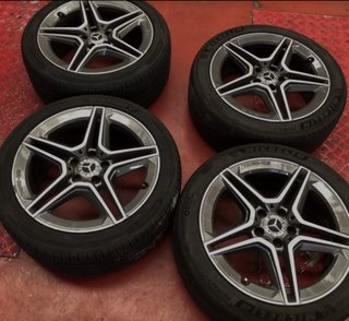 Llantas Mercedes AMG 18” originales(Clase C, A,CLA