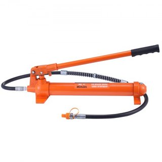 Kit Porta Poder de 12 Toneladas, Cilindro Hidráulico con Bomba y Manguera de Aceite de 4.6 pies/1.4 m, Gato Hidráulico Portátil con Estuche de Almacenamiento para Automotriz, Garaje, Granja, Mecán...