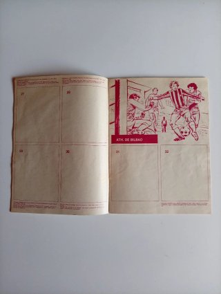 Álbum Ases del Fútbol temporada 1982-83. De Boomer