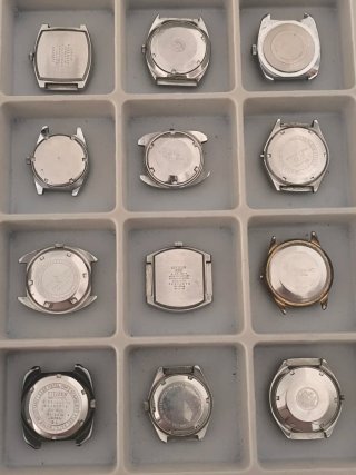 Lote de 12 relojes vintage