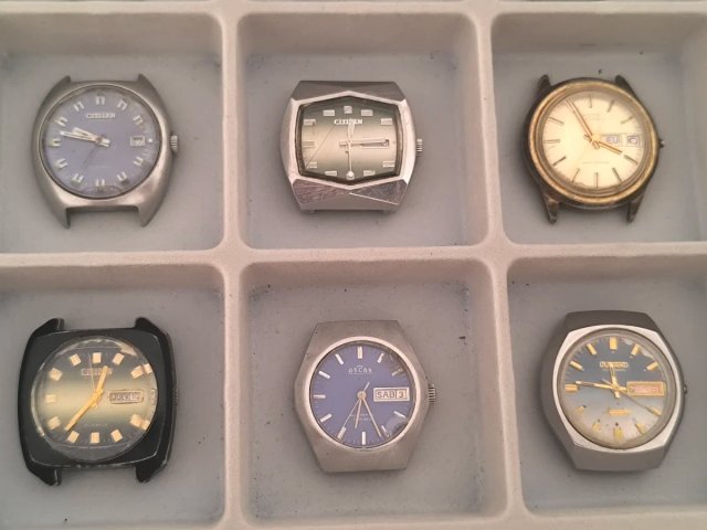Lote de 12 relojes vintage