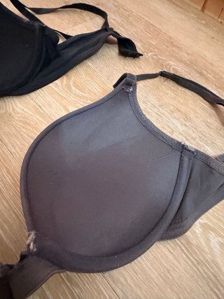 Sujetadores push up Negro y Gris