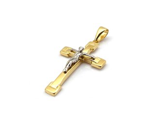 E1813501-8    Crucifijo Oro 18k