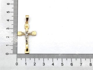 E1813501-8    Crucifijo Oro 18k