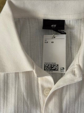 Polo H&M blanco