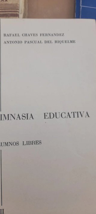 Libro Antiguo Gimnasia Educativa Curso III