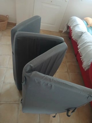 Colchón Plegable Espuma Camping/Furgoneta