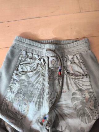 Pantalón Desigual Mujer Talla XS Estampado