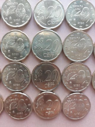 20 Cent. Euro España 2020