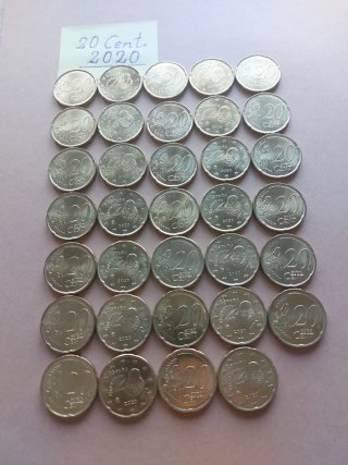 20 Cent. Euro España 2020