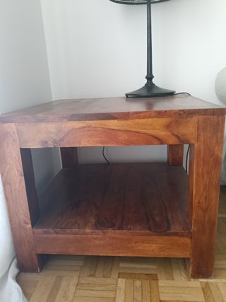 Tavolo ausiliario in legno massello
