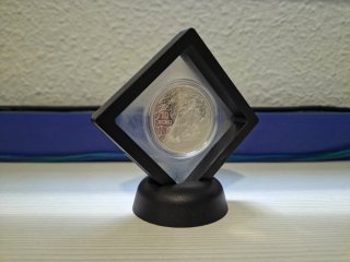 Moneda Jorge Juan 250 Aniversario 8 reales. Plata