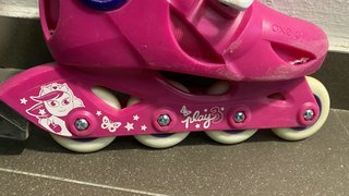 Patines Oxelo niña talla ajustable + protecciones