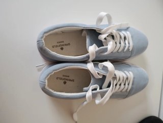 Zapatillas SPR azul y blanco