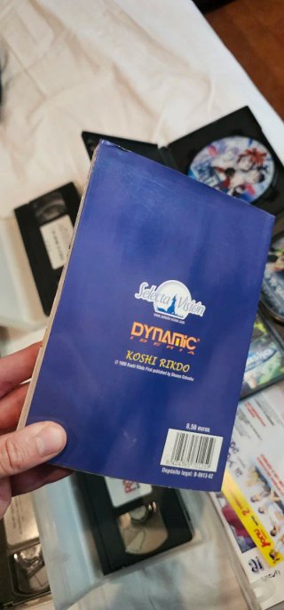 Lote Anime VHS , DVD y comic (Español)