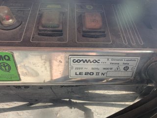 Fregadora comac L20 cable
