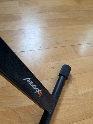 Banqueta Piano Teclado Audibax Negra