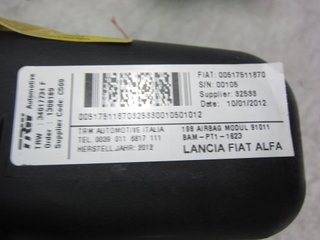 AIRBAG DELANTERO DERECHO LANCIA DELTA (181) 34017735C 1340850